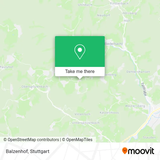 Balzenhof map
