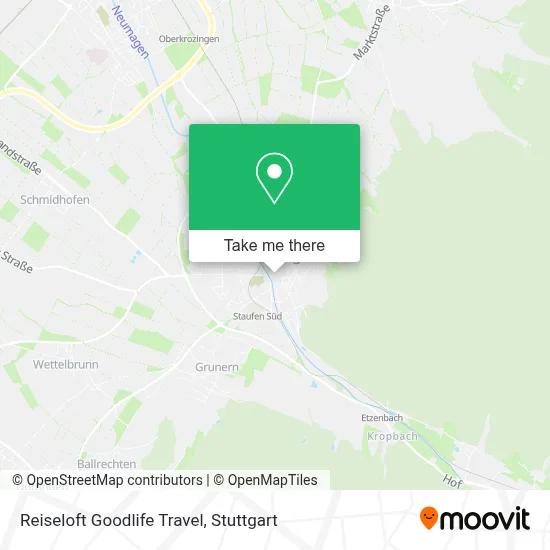 Reiseloft Goodlife Travel map