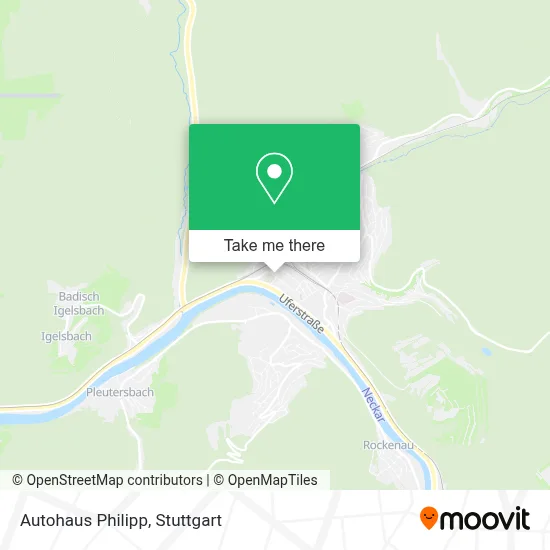 Autohaus Philipp map