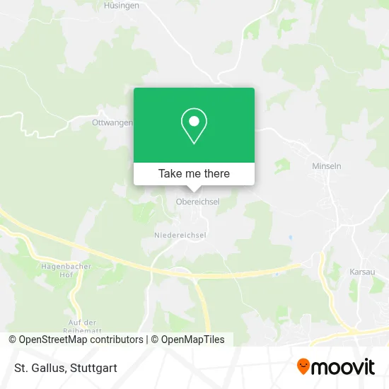 St. Gallus map