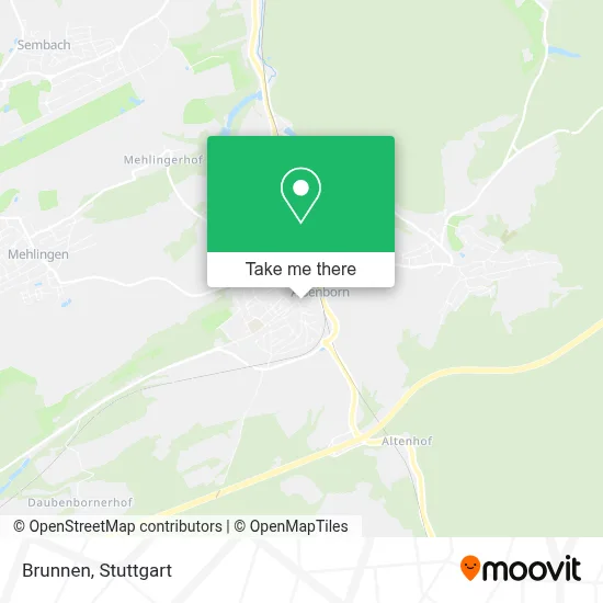 Brunnen map