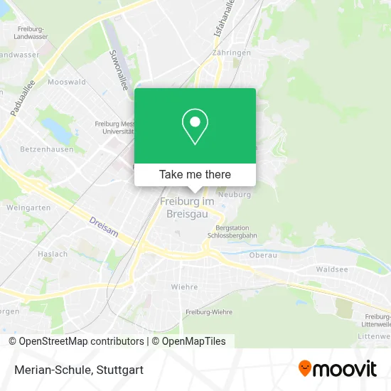 Merian-Schule map