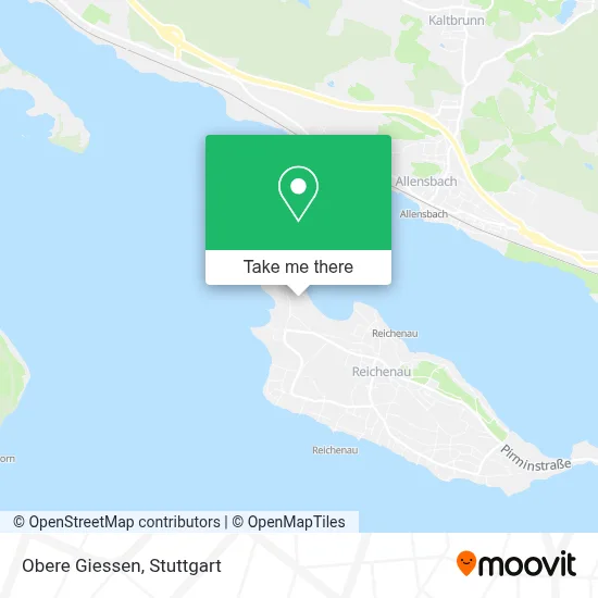 Obere Giessen map