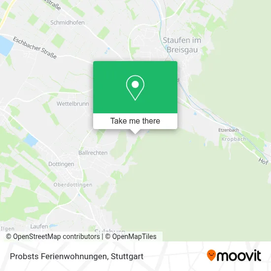 Probsts Ferienwohnungen map