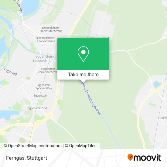 Ferngas map