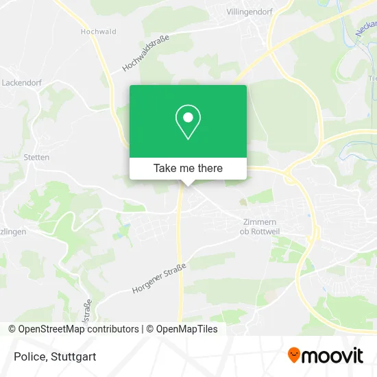Polizei map
