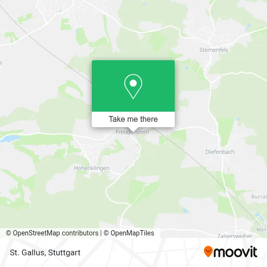 St. Gallus map