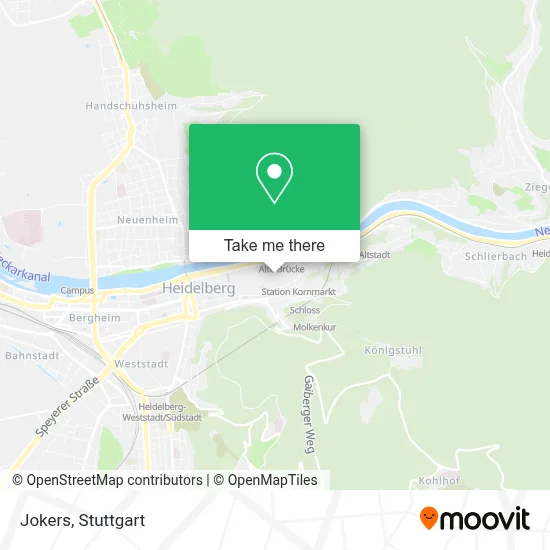 Jokers map