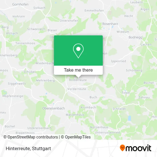 Hinterreute map