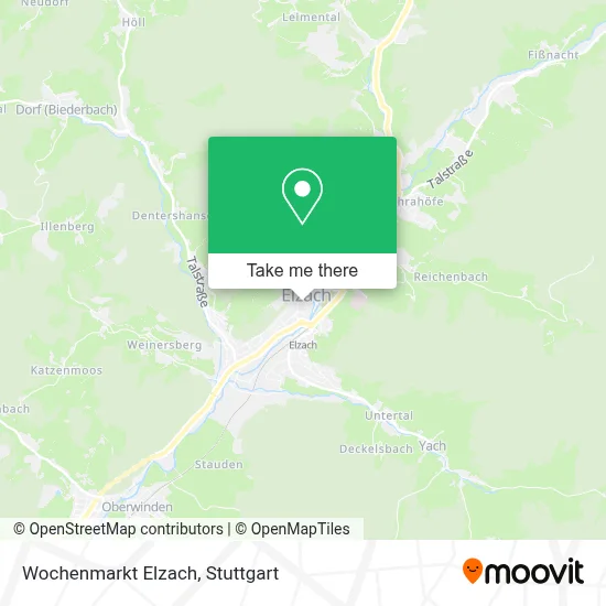 Wochenmarkt Elzach map