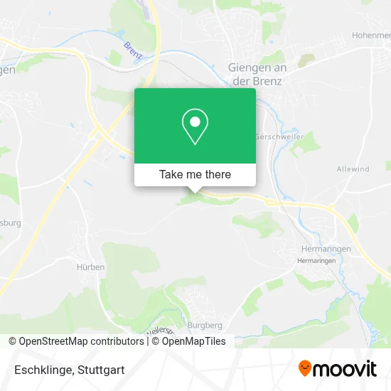 Eschklinge map