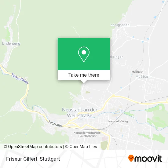 Friseur Gilfert map