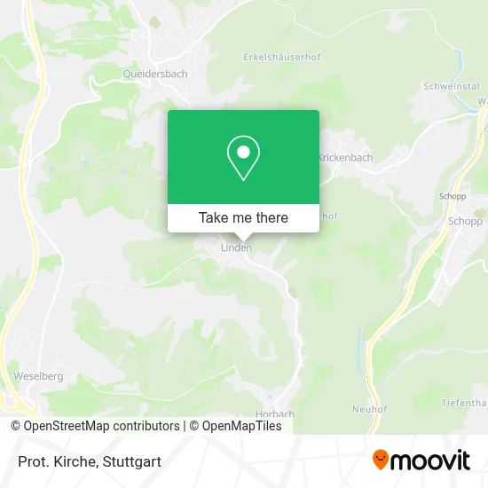 Prot. Kirche map