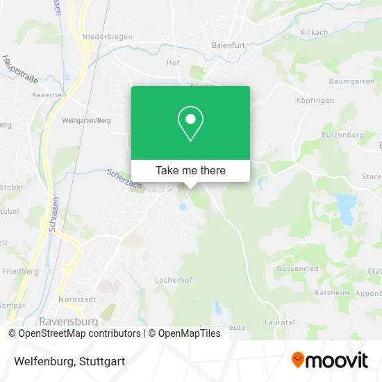 Welfenburg map