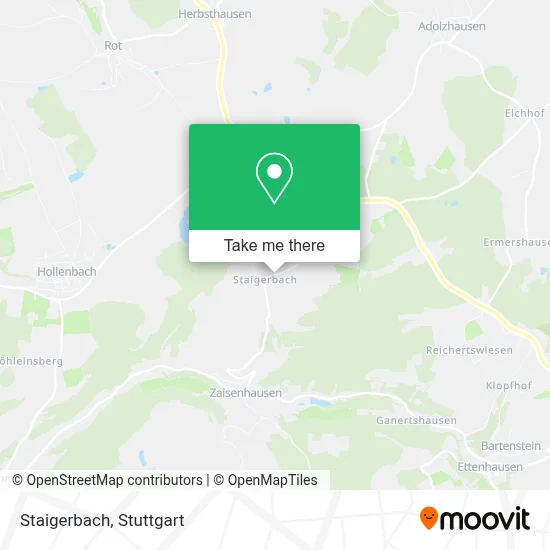 Staigerbach map