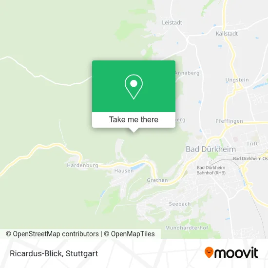 Ricardus-Blick map