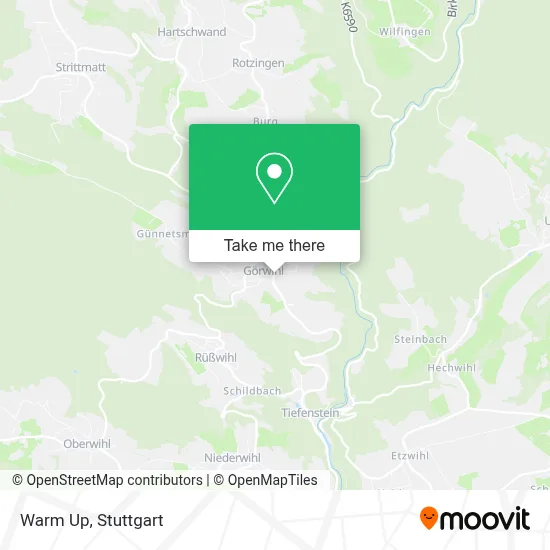 Warm Up map