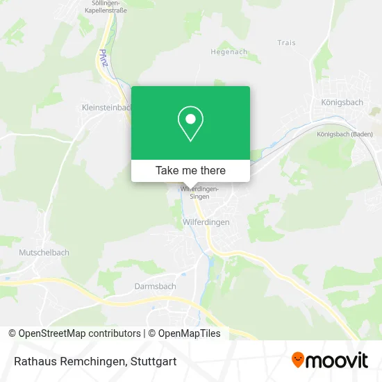 Rathaus Remchingen map