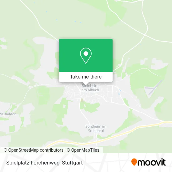 Spielplatz Forchenweg map