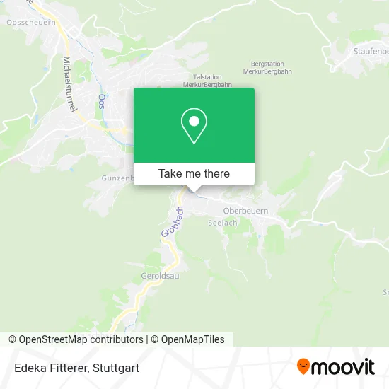Edeka Fitterer map