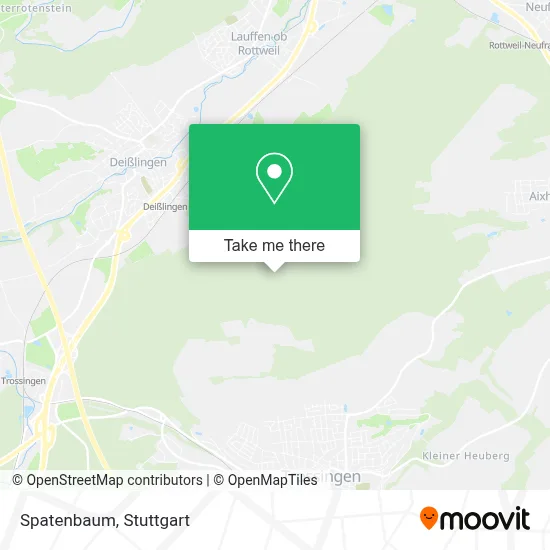 Spatenbaum map