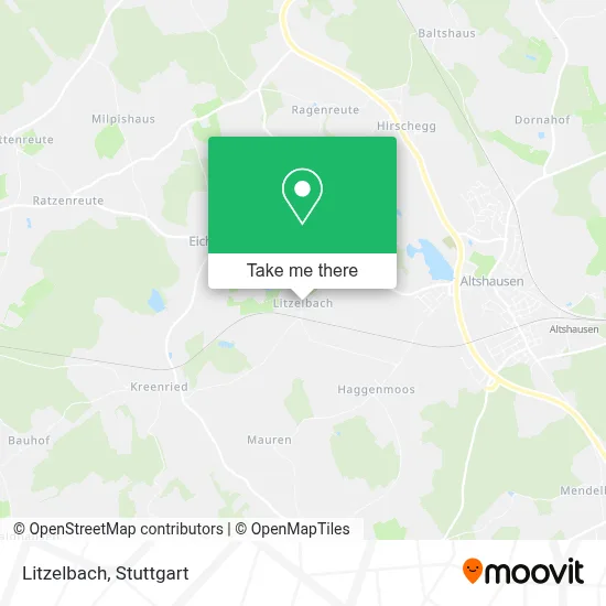 Litzelbach map
