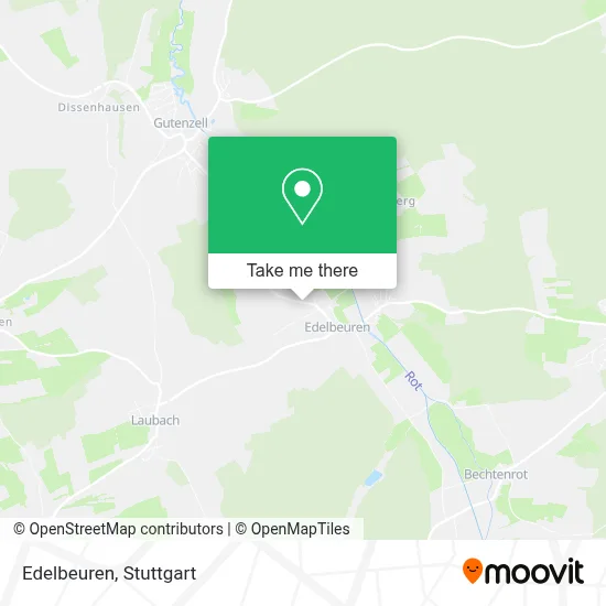Edelbeuren map