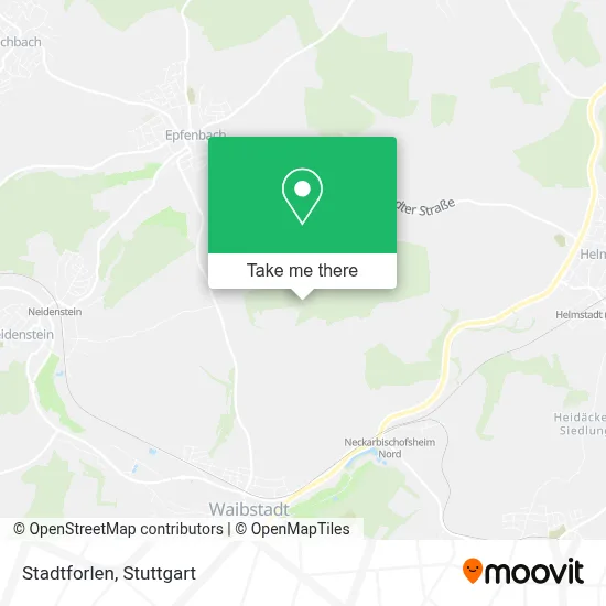 Stadtforlen map