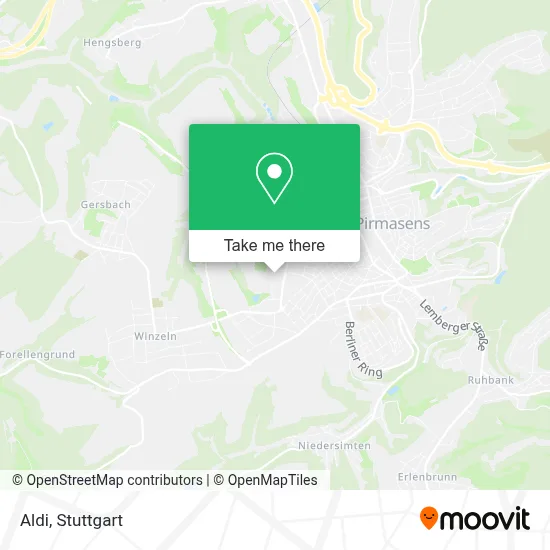 Aldi map