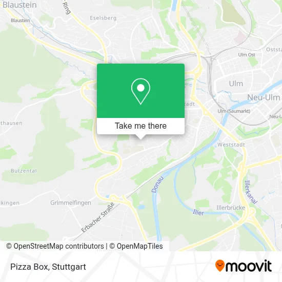 Pizza Box map