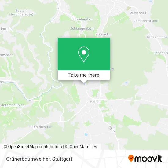 Grünerbaumweiher map