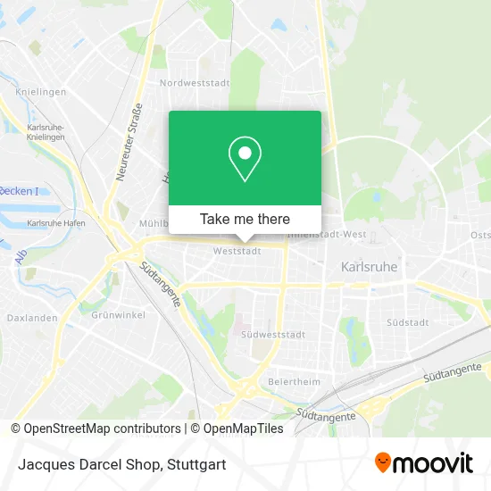 Jacques Darcel Shop map