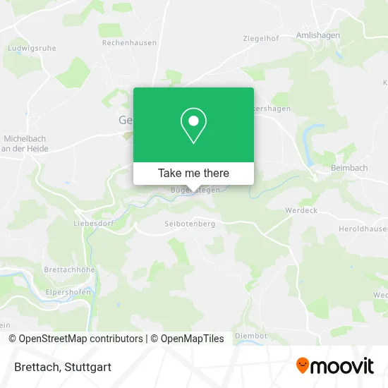 Brettach map