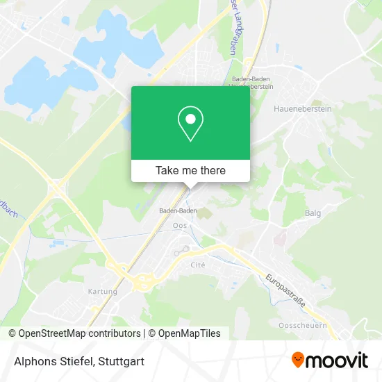 Alphons Stiefel map
