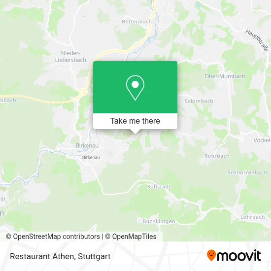 Restaurant Athen map