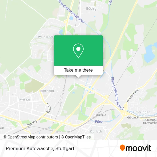 Premium Autowäsche map