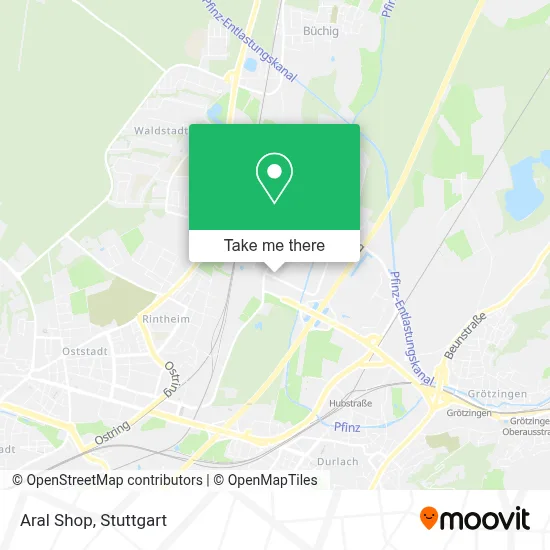 Aral Shop map