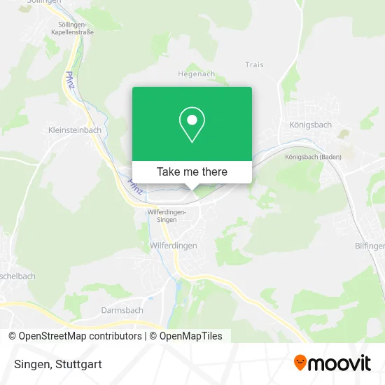 Singen map