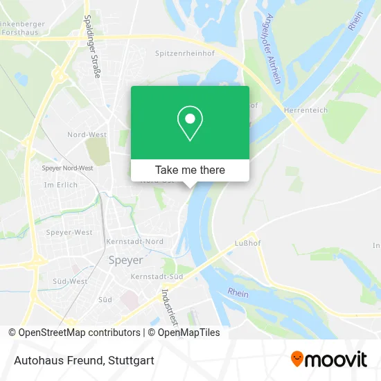Autohaus Freund map