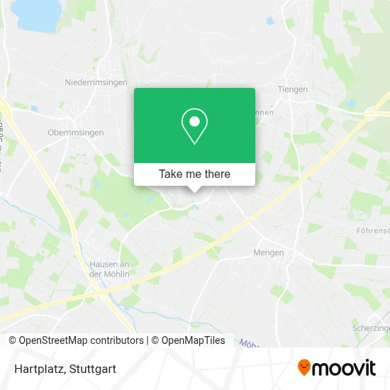 Hartplatz map