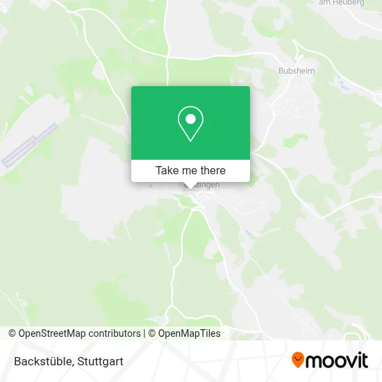 Backstüble map