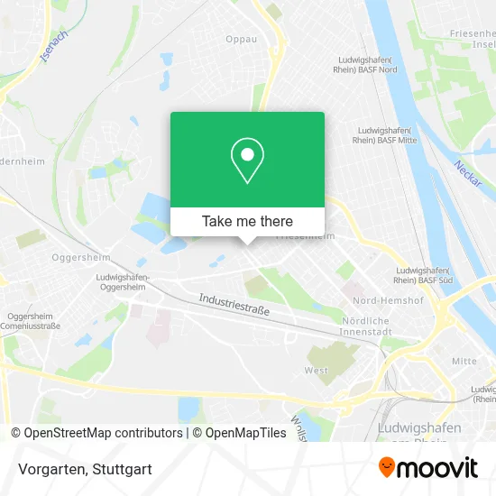 Vorgarten map