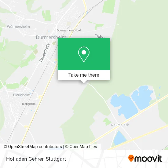 Hofladen Gehrer map