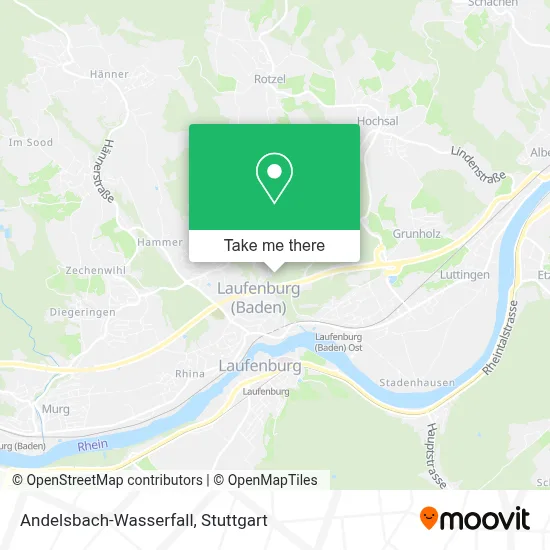 Andelsbach-Wasserfall map