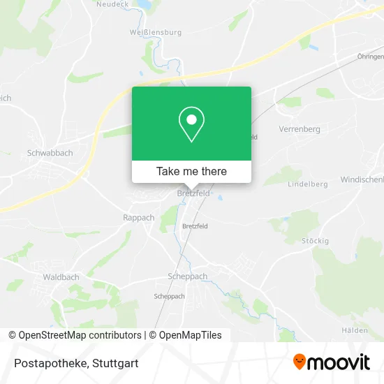 Postapotheke map