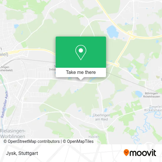 Jysk map