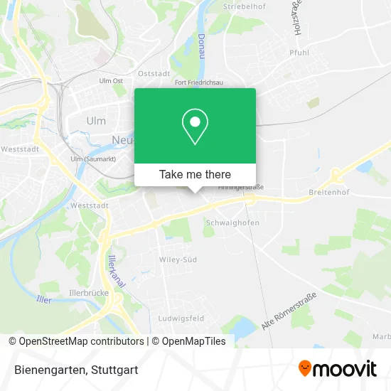 Bienengarten map