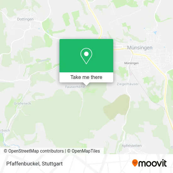 Pfaffenbuckel map