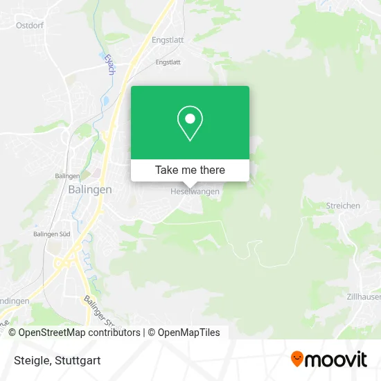 Steigle map