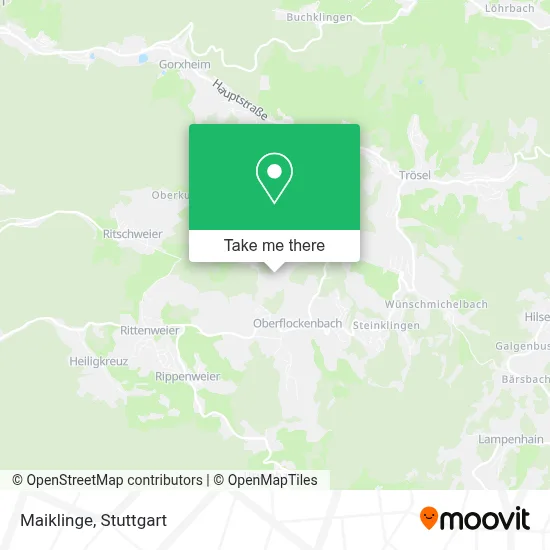 Maiklinge map